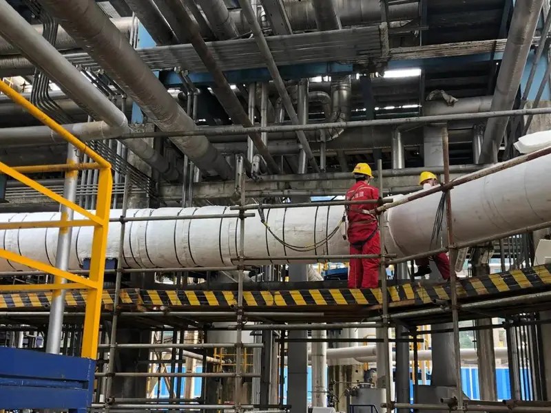 1000 MW Ultra-Supercritical Unit Main Steam Pipeline (540°C High Temperature + Long-Distance Thermal Expansion)
